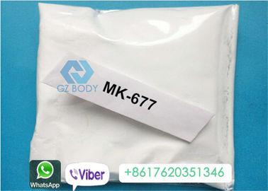 پودر موثر SARMS خام پودر MK-677 / پودر سفید Ibutamoren با خلوص بالا شکل می گیرد